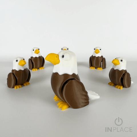 Cute Bald Eagle Articulated