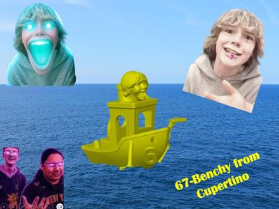 The 67 Benchy from Cupertino - A benchy with Mason