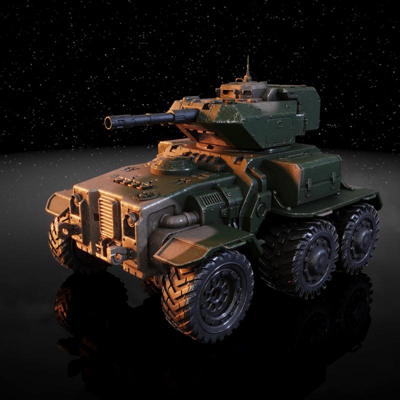 Dark Universe Terran Dominion SteG-4 Light Tank