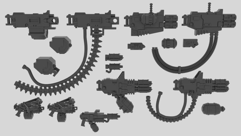 Big guns for (still) small space nuns