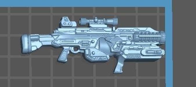1/12 gi joe classified style rifle/weapon AGENT COULSON