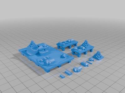 Japanese mini wargame table