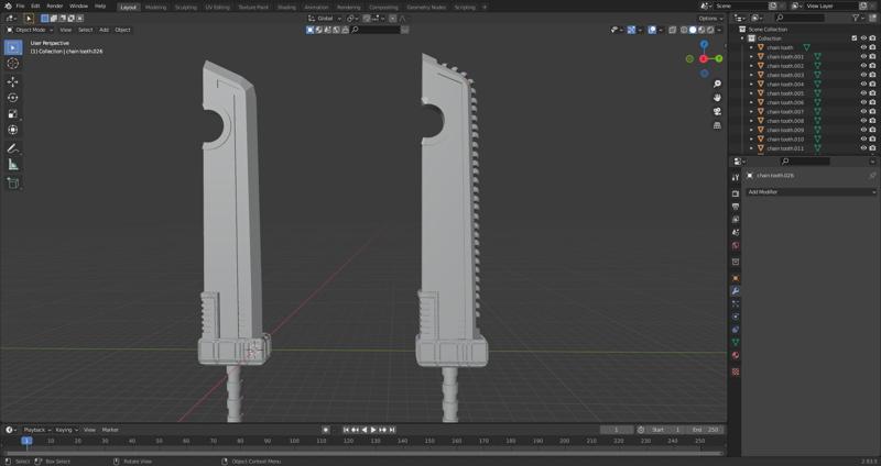 Great sword power and chain