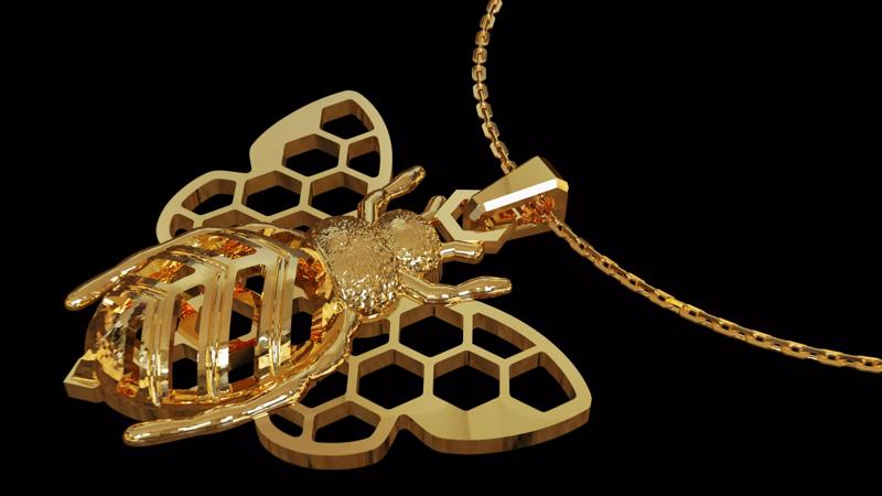 Bee pendant