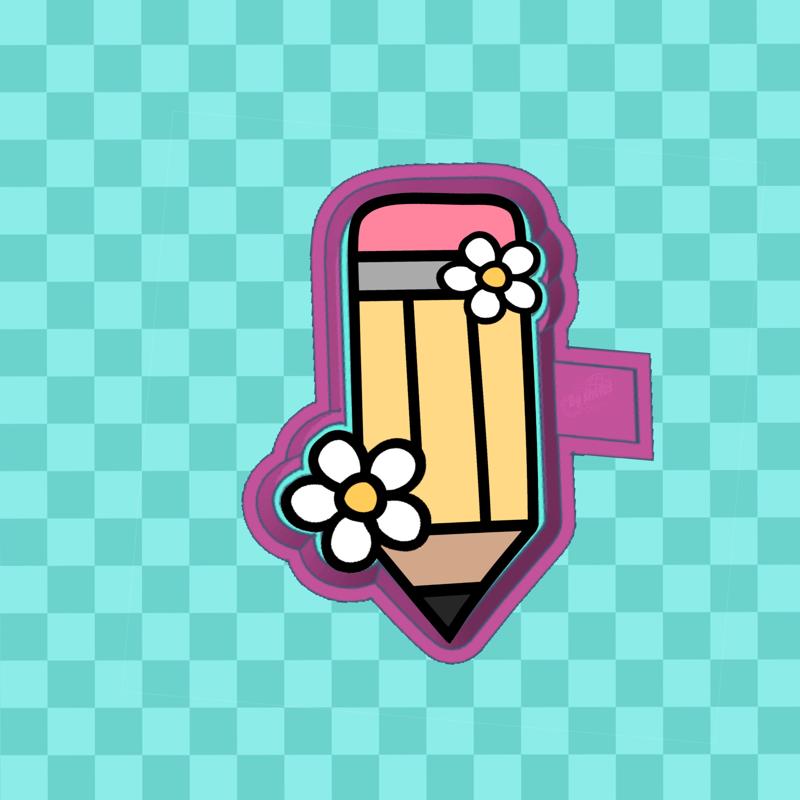 flower pencil mold