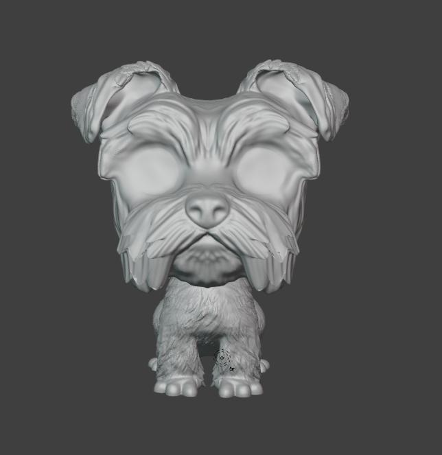 Funko Pop Pet Schnauzer Dog
