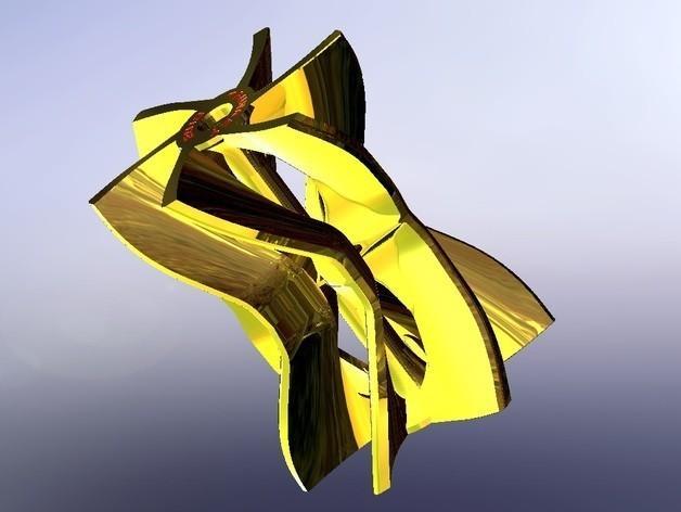 創吉藝Trunkey Failed失敗品 直立型風力扇葉藝術裝置VAWT NO.2 Decor