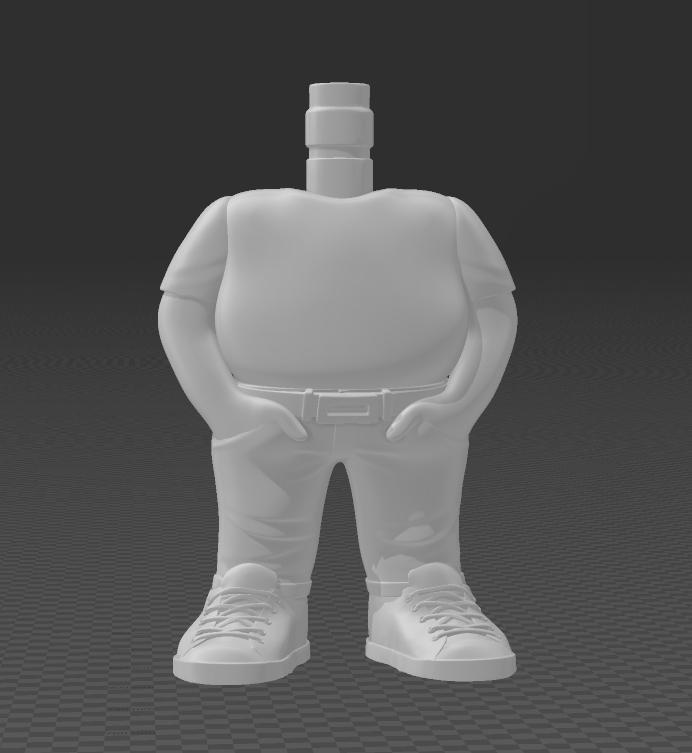 funko pop fat casual body