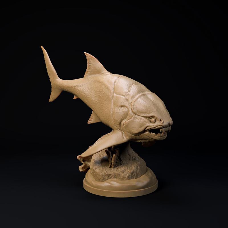 Dunkleosteus 1-35 scale pre-supported prehistoric fish