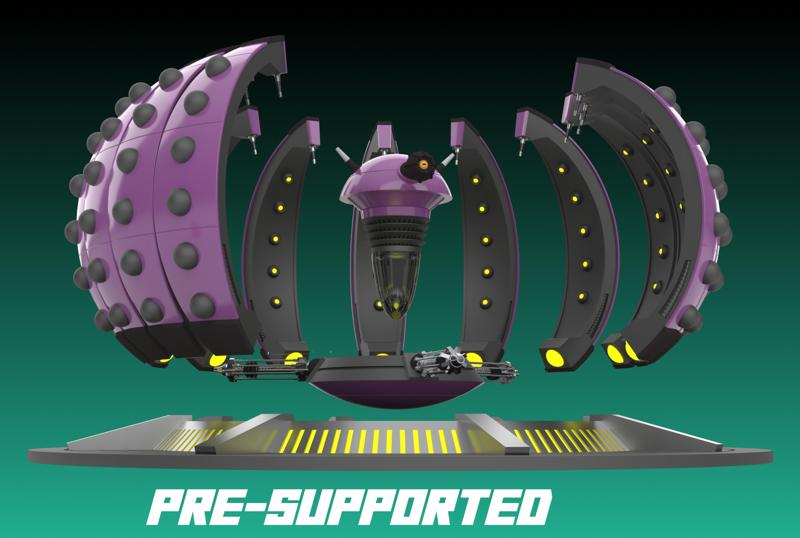 Eternity Clock Paradigm Emperor - 28mm/32mm Miniature