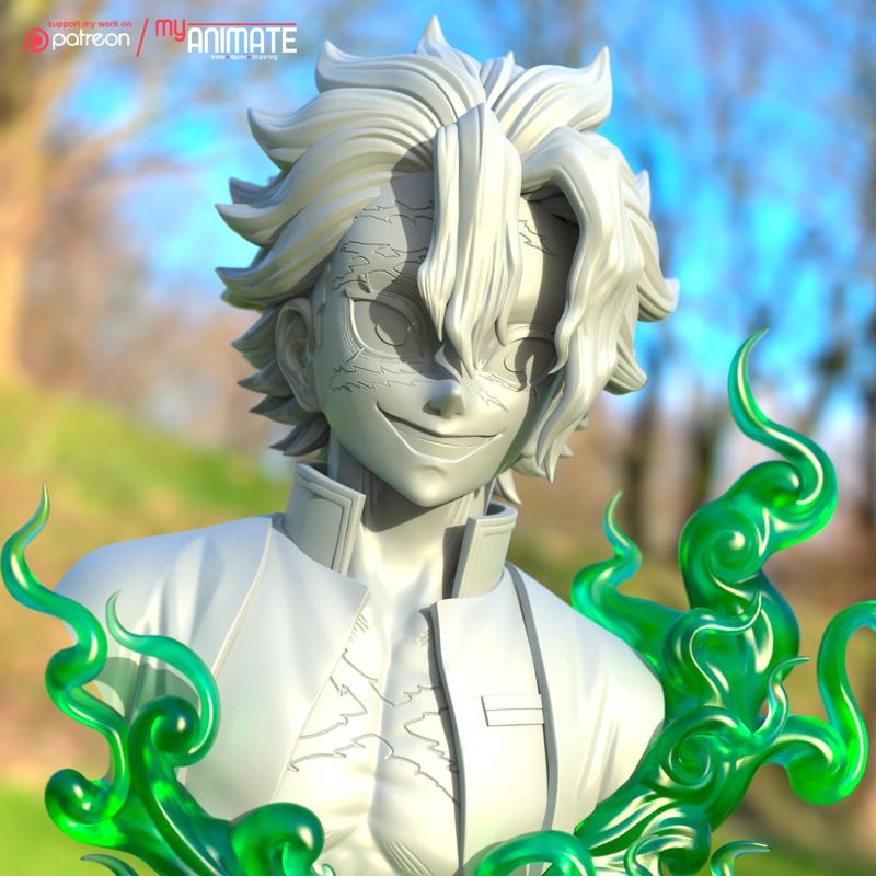 SANEMI BUST - 3D PRINTABLE FIGURE