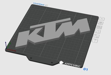 KTM Sign