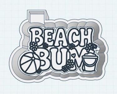 Beach Bum - Digital Freshie Mold Housing STL
