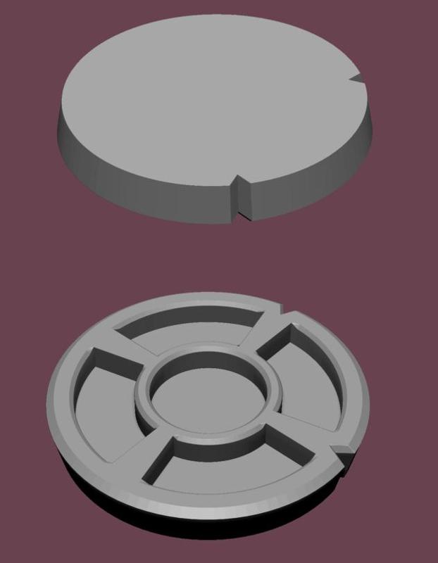 25mm Round Skirmish Base Deluxe