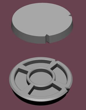 25mm Round Skirmish Base Deluxe