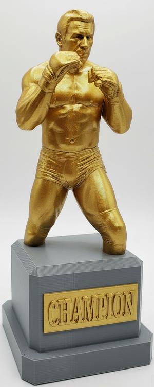 The Smashing Machine Trophy (Dwayne Johnson Inspired) - 25cm