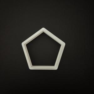 Pentagon Cookie Cutter – STL for Cookies, Fondant & Polymer Clay