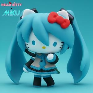 Hello KittyXHatsune Miku- STL.