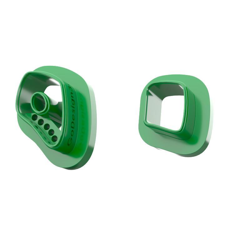 Angled Mirrored Clay Cutter | 3D Printable Model