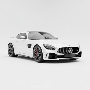 Mercedes-Benz AMG GT Performance Sports Car 3D Model STL - High-Detail Printable Replica