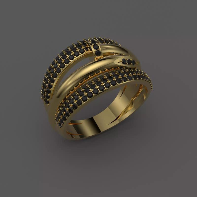 Nail ring 3d Model