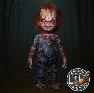 Chucky Child's Play 3D Printable Model / Chucky El Muñeco Diabólico 3D Printable Model