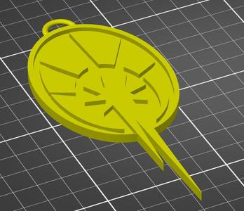 SciFi - StarCom Space Mystic Pendant