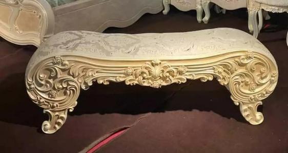 Queen Anne Vanity Bench