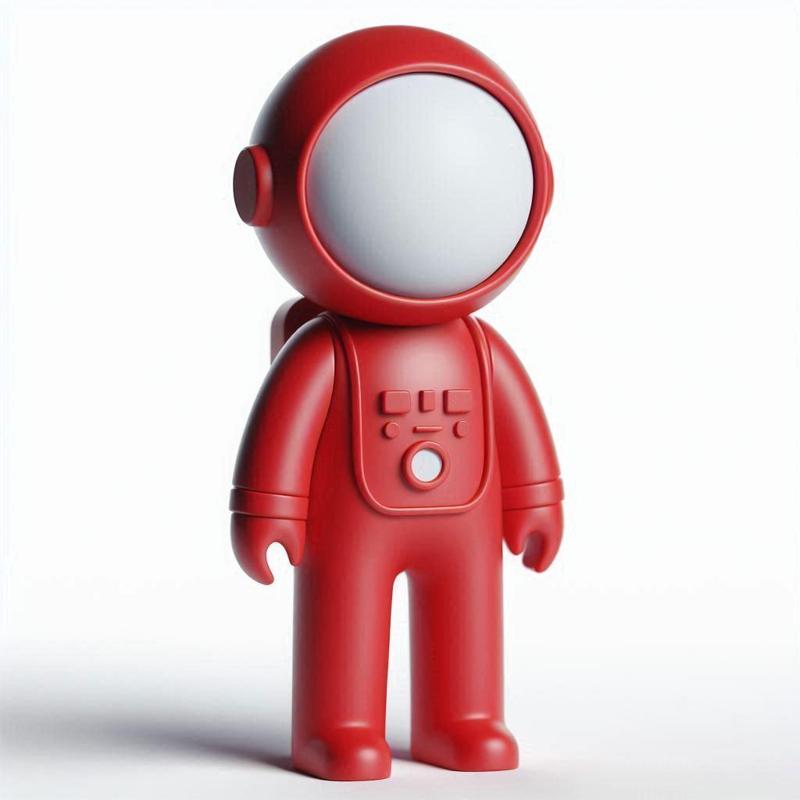 Cute Astronaut Boy Kids Showpiece Figurine 3D Print Model