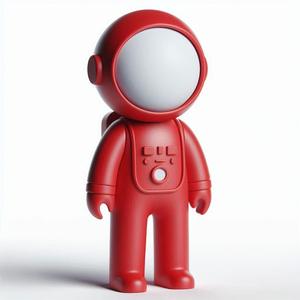 Cute Astronaut Boy Kids Showpiece Figurine 3D Print Model