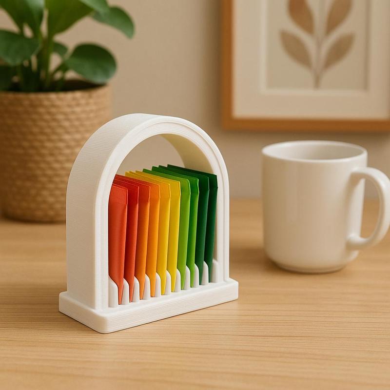 Tea Bag Refill Holder for Counter or Shelf