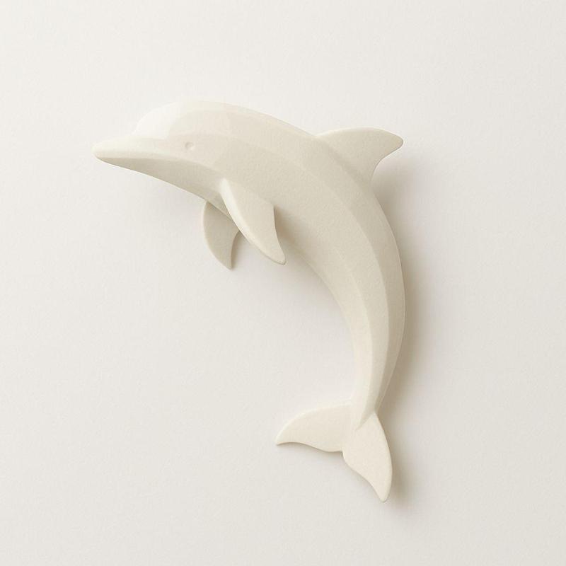 Minimalist Dolphin Sculpture
