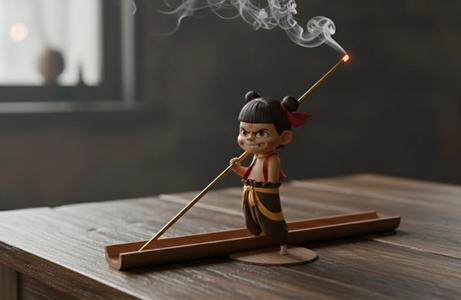 Ne Zha Incense Holder