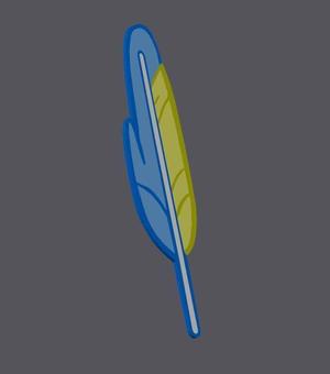 Feather Wand - Kids Play, Dress Up, and Cosplay Prop