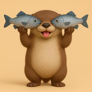 Fish-Eyed Otter
