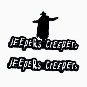 2x JEEPERS CREEPERS V1 Logo Display by MANIACMANCAVE3D