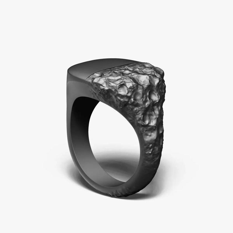 Signet Ring Sculptural Jewelry Design
