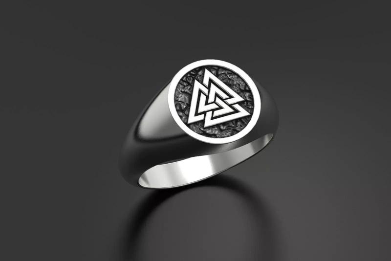 signet ring 3D print model