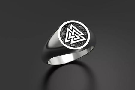 signet ring 3D print model