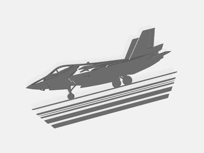 F-35 Lightning II Fighter Jet Model