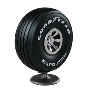 3D Printed Airplane Tire Filament Spool Mount