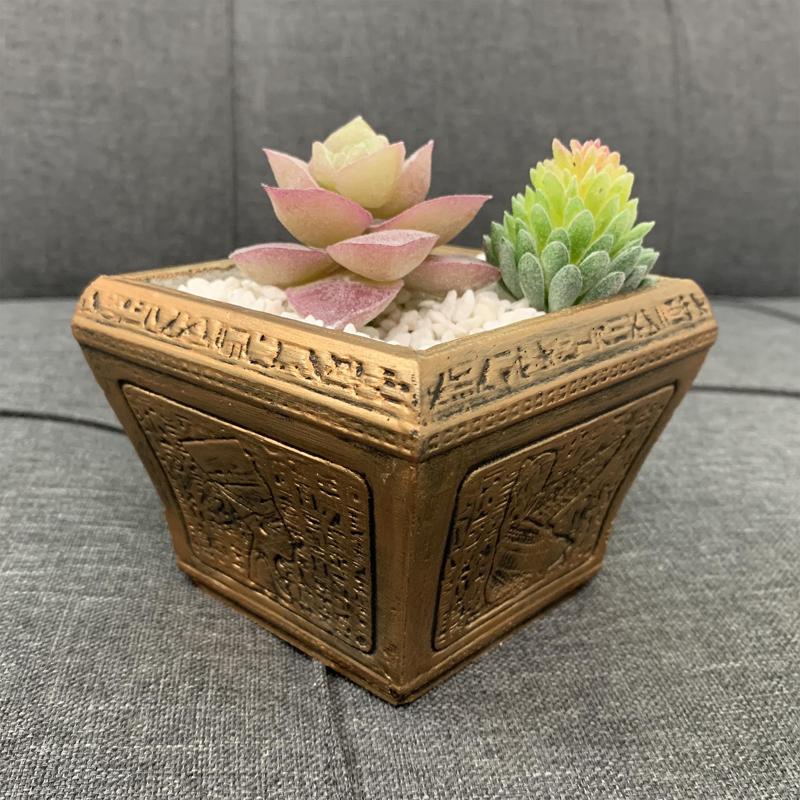 Square Ancient egypt pot mold