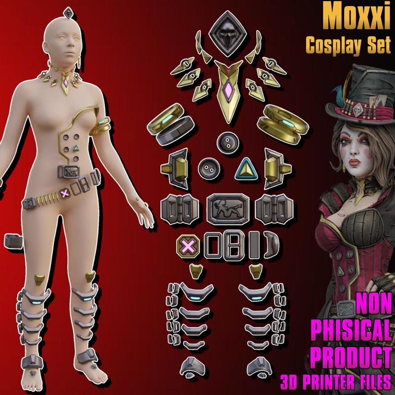 Moxxi Cosplay Accessories Borderlands 4