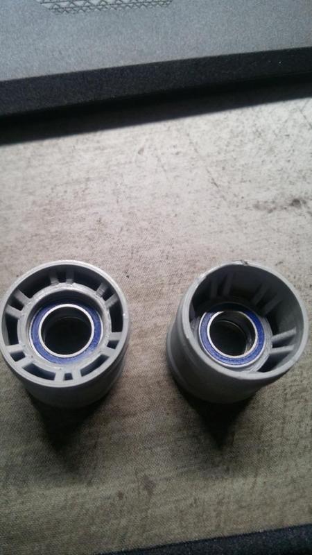 OpenRc f1 front rim & axle for 12x18x4 bearings