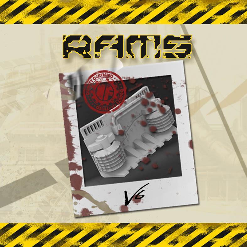 Gaslands  Ram 1/64 KAVANFACTORY ram v6