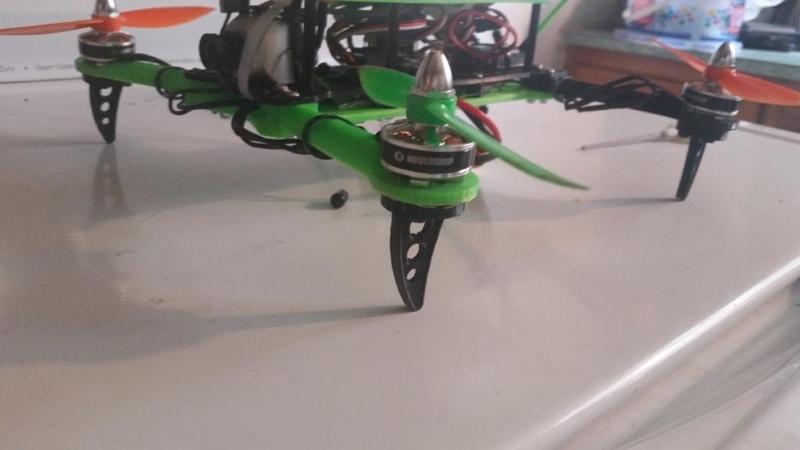 Landing gear for Hovership MHQ2