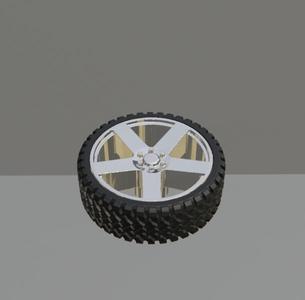 DUB baller wheels with a grapp tire