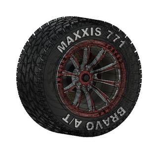 Miniscale Wheel MX10 OFFROAD