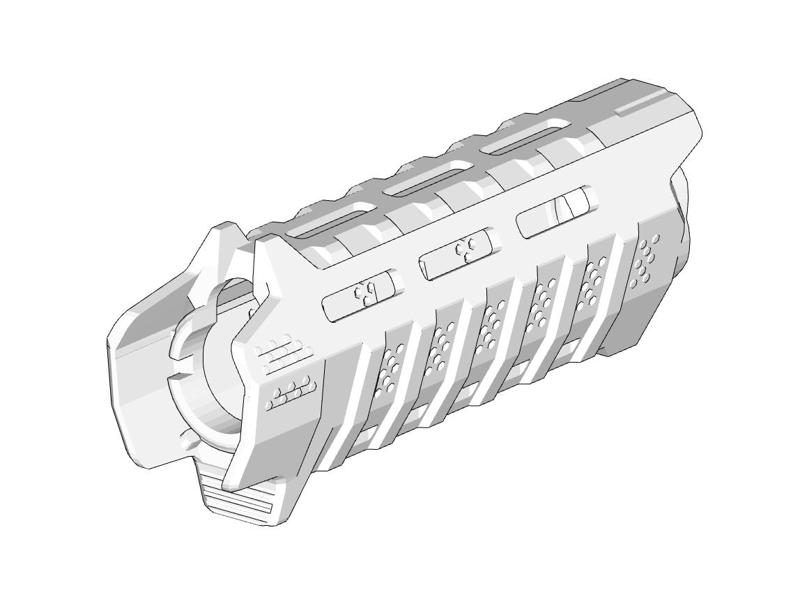 Handguard Strike Industries Carbine Length Airsoft