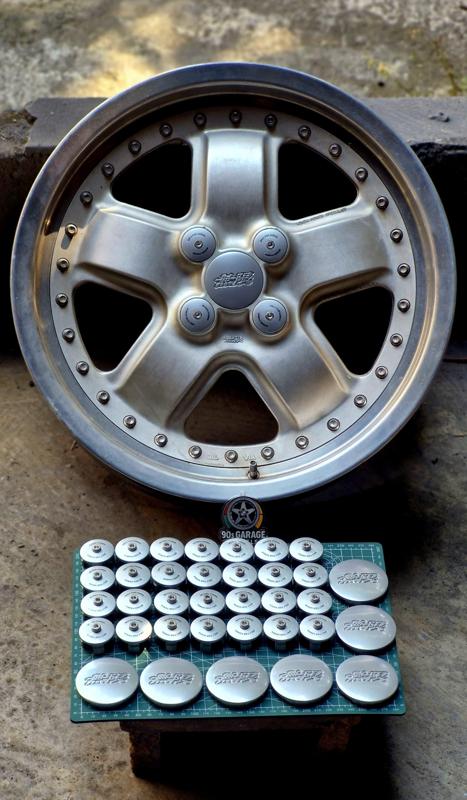 Center Cap + Lugnut Cover Mugen MR5